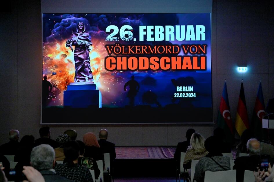 В Берлине почтена память жертв Ходжалинского геноцида