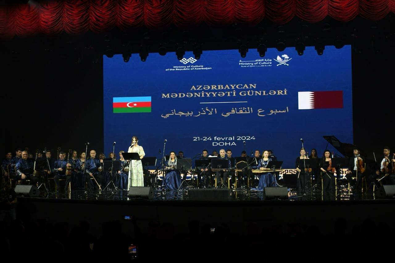 Дни азербайджанской культуры в Катаре завершились грандиозным гала-концертом