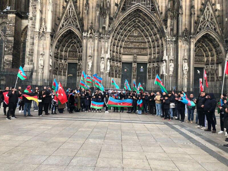 В Германии прошла акция памяти жертв Ходжалинского геноцида
