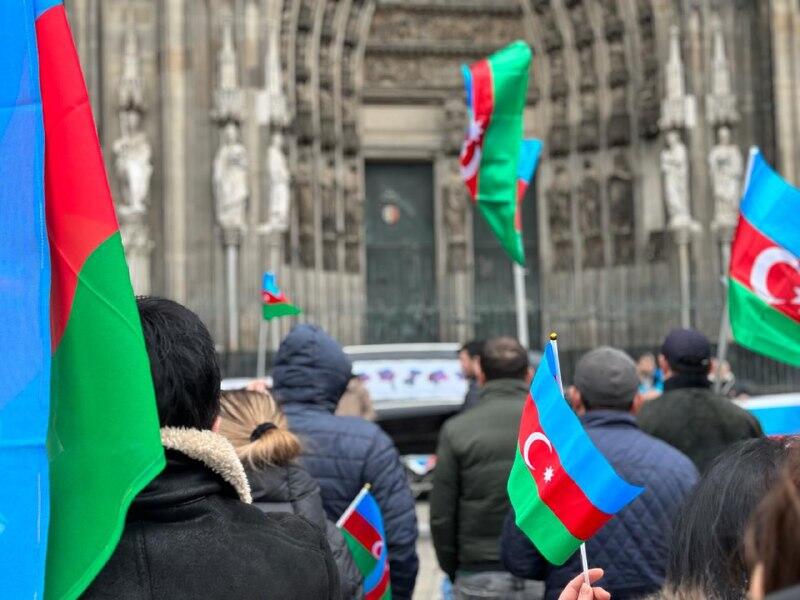 В Германии прошла акция памяти жертв Ходжалинского геноцида