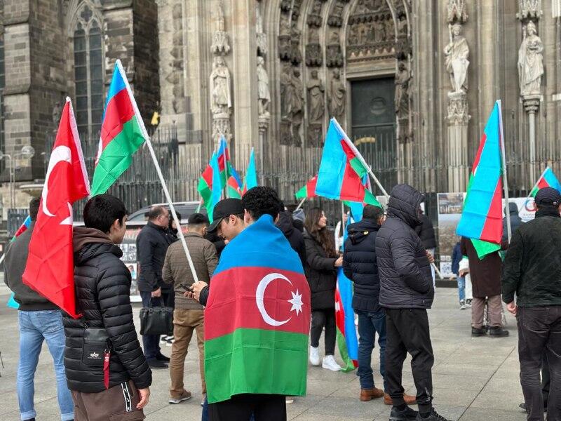 В Германии прошла акция памяти жертв Ходжалинского геноцида