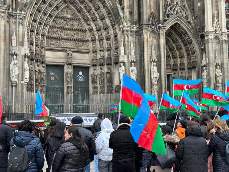 В Германии прошла акция памяти жертв Ходжалинского геноцида