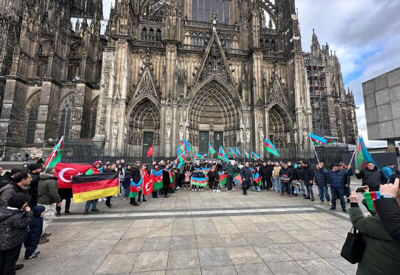 В Германии прошла акция памяти жертв Ходжалинского геноцида