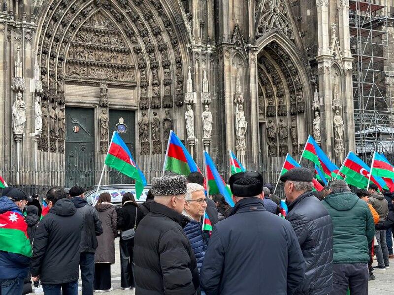 В Германии прошла акция памяти жертв Ходжалинского геноцида