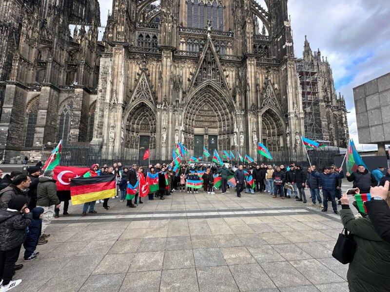 В Германии прошла акция памяти жертв Ходжалинского геноцида