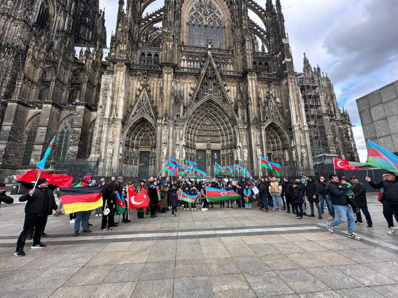В Германии прошла акция памяти жертв Ходжалинского геноцида