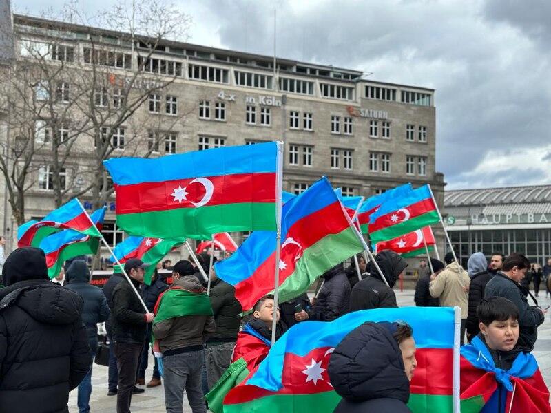 В Германии прошла акция памяти жертв Ходжалинского геноцида