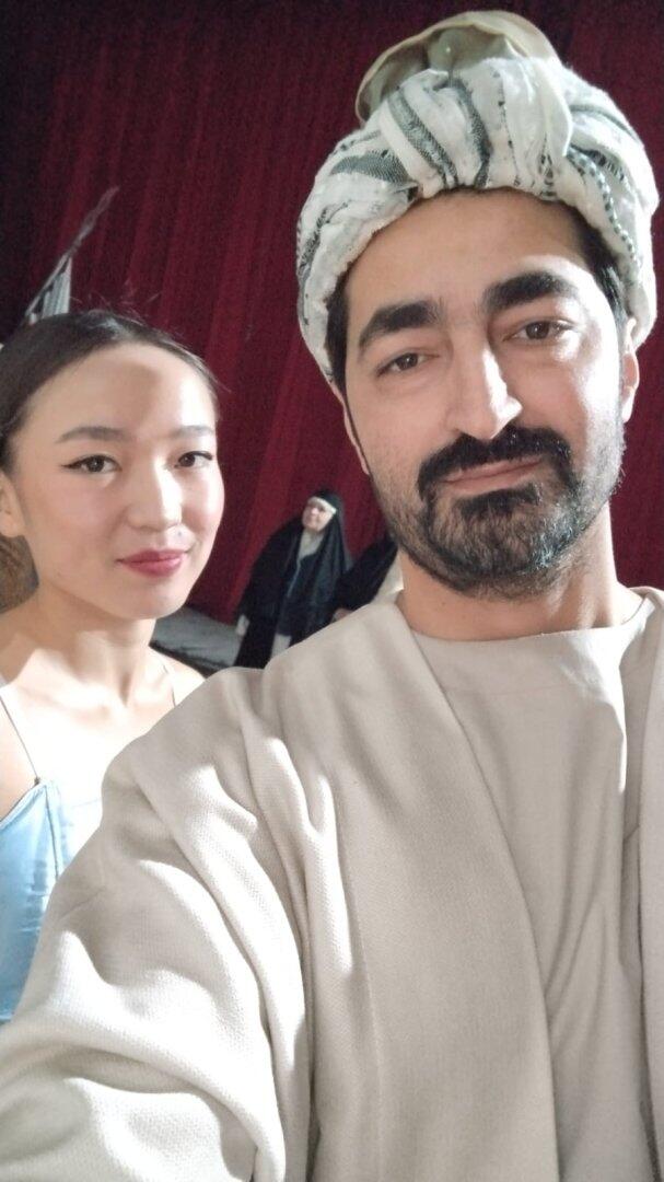 Турал Ахмед сыграл молодого Деде Горгуда в Бишкеке