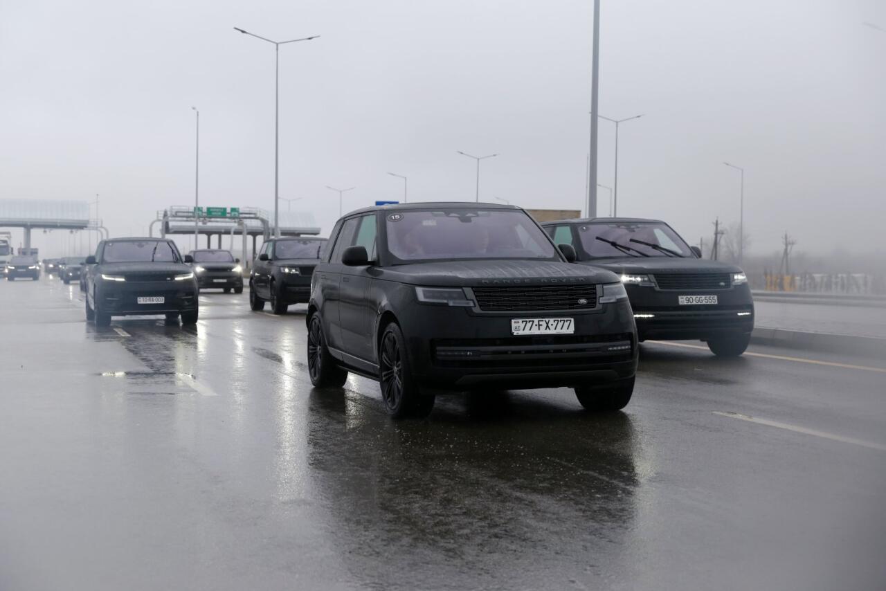 Состоялось шествие внедорожников, организованное AAF и "Avtolux Azerbaijan"
