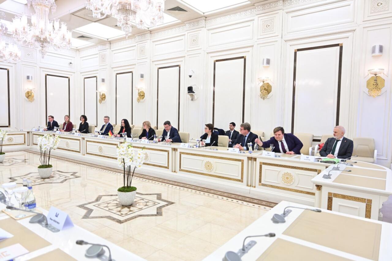 Sahibə Qafarova Bundestaqın komitəsi sədri ilə görüşüb