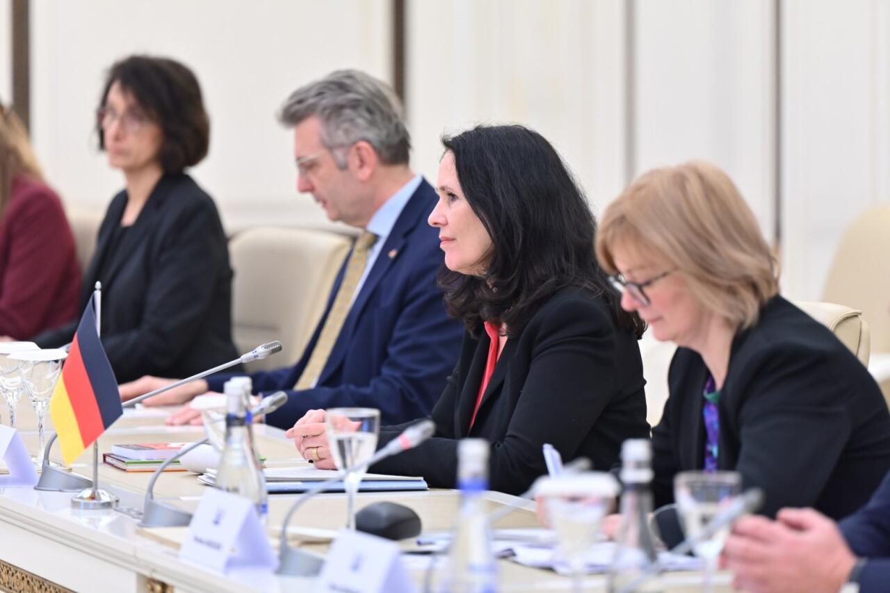 Sahibə Qafarova Bundestaqın komitəsi sədri ilə görüşüb