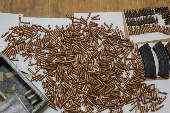 В Гейгельском районе обнаружены оружие и боеприпасы