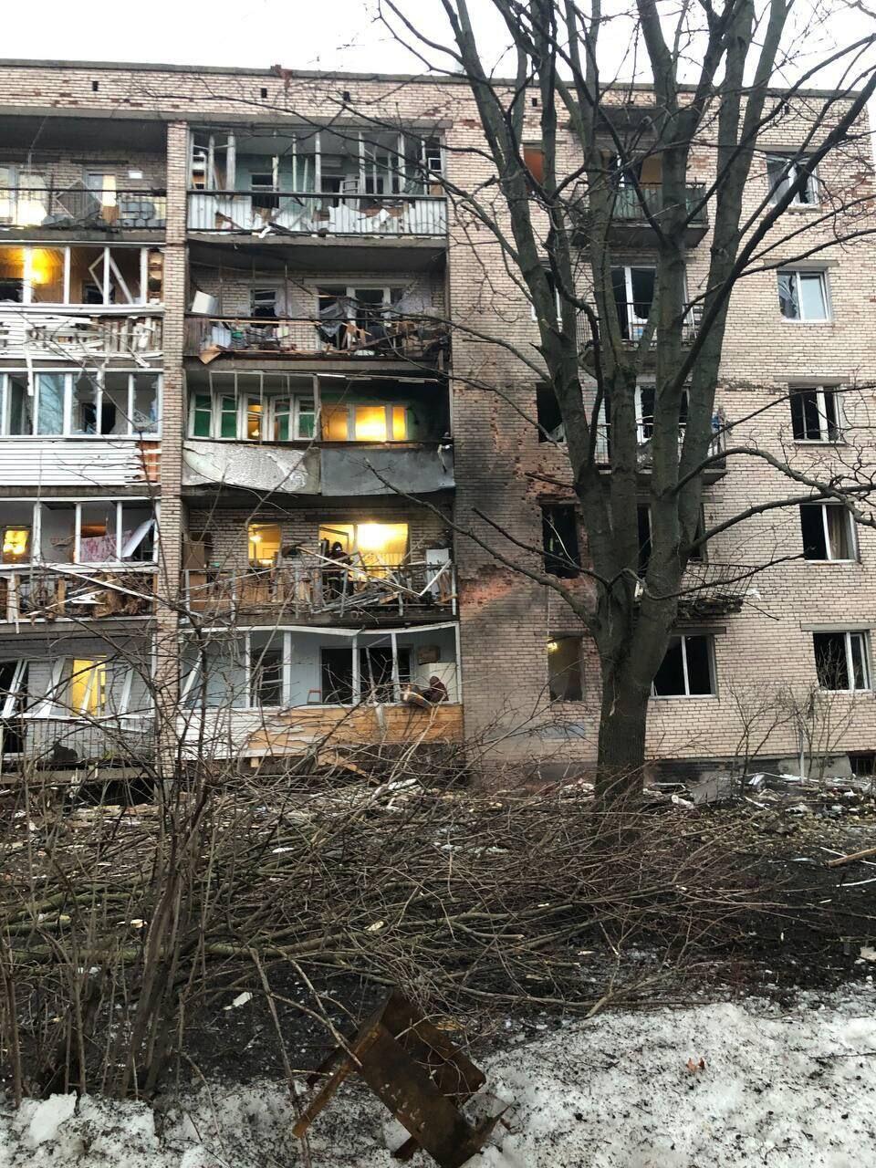Момент взрыва беспилотника в Санкт-Петербурге