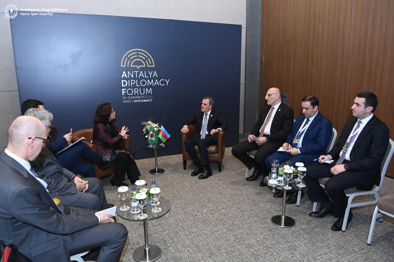 Azərbaycan və Braziliya arasında əməkdaşlıq gündəliyi müzakirə olunub