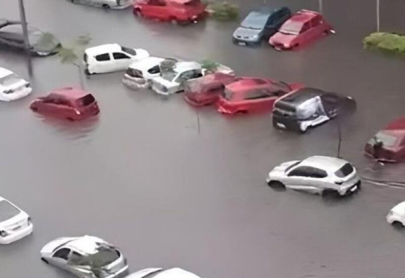 Cильное наводнение в Уругвае