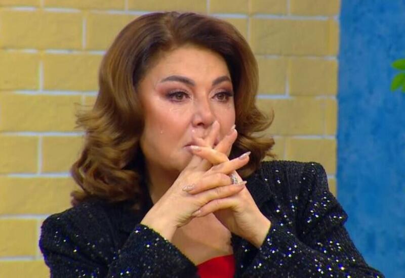 Efirdə şəhid həyat yoldaşından danışıb ağladı