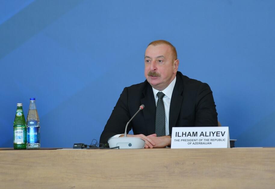 Президент Ильхам Алиев принял участие в XI Глобальном Бакинском форуме на тему "Восстановление раздробленного мира"
