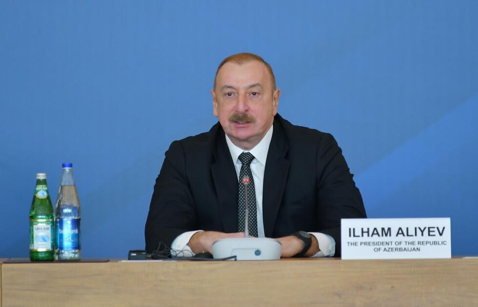 Президент Ильхам Алиев принял участие в XI Глобальном Бакинском форуме на тему "Восстановление раздробленного мира"