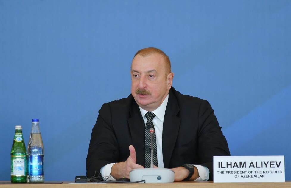 Президент Ильхам Алиев принял участие в XI Глобальном Бакинском форуме на тему "Восстановление раздробленного мира"