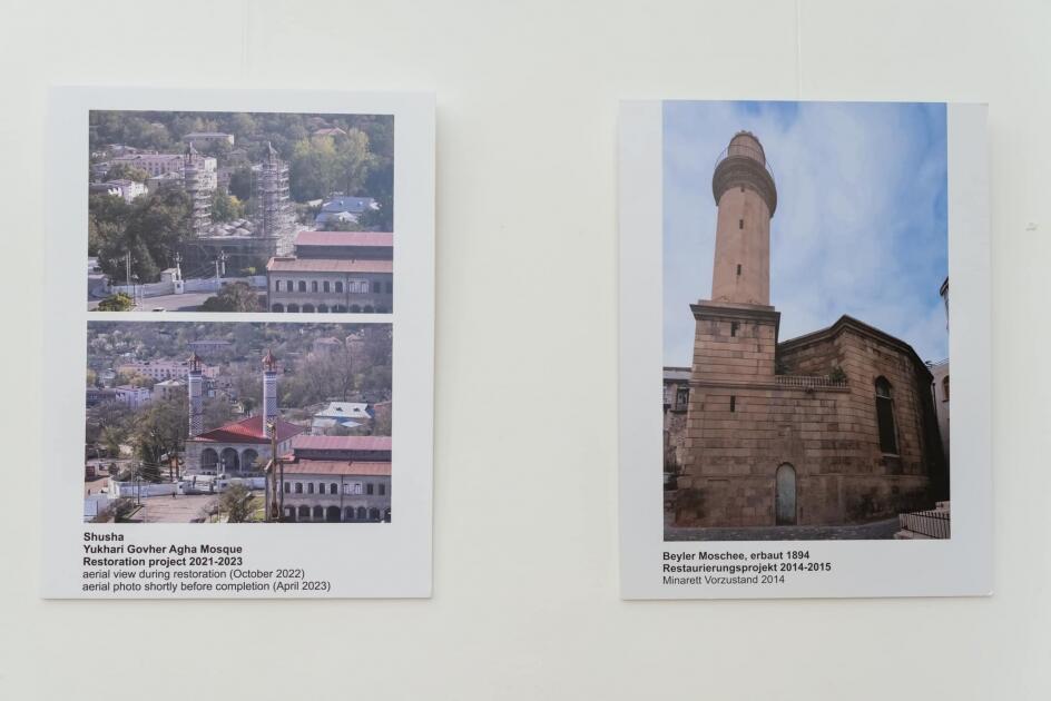 В Вене открылась фотовыставка «Сохранение культурного наследия Азербайджана: вклад Австрии»