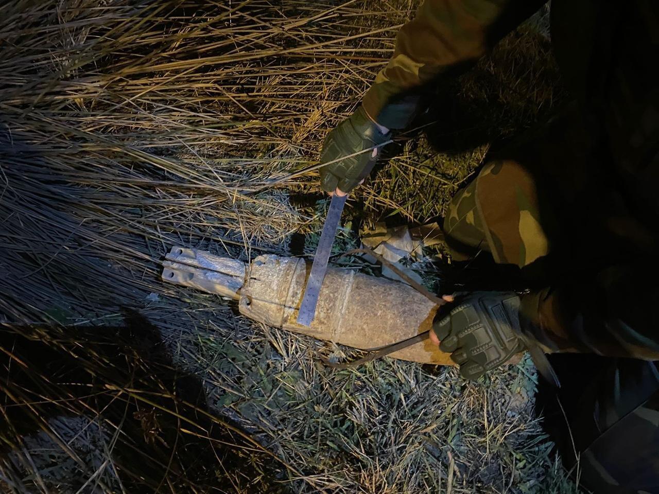 В Сумгайыте обнаружили танковый снаряд