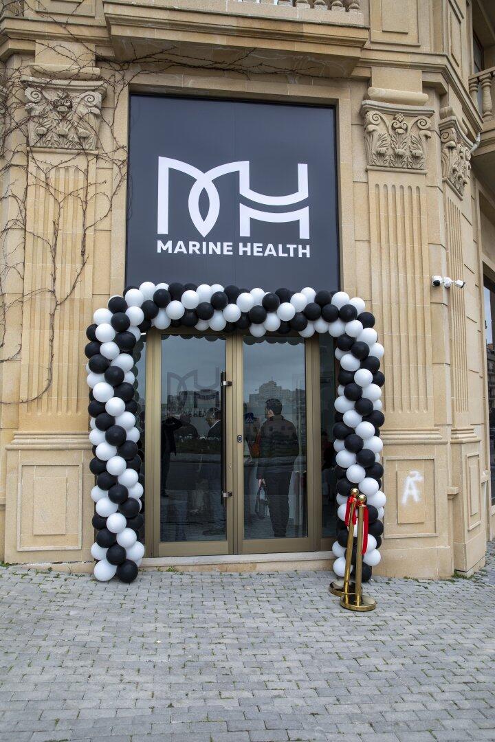 В Ağ Şəhər в Баку состоялось открытие Marine Health