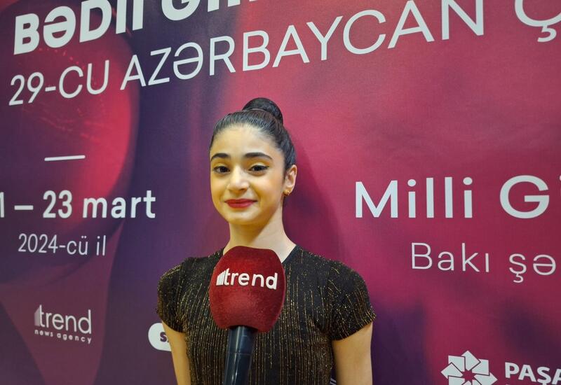 Bədii gimnastika üzrə Azərbaycan çempionatında gözəl ab-hava hökm sürür