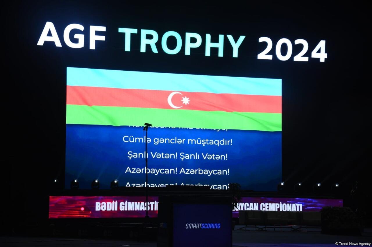 В Баку проходят соревнования 29-го чемпионата Азербайджана по художественной гимнастике