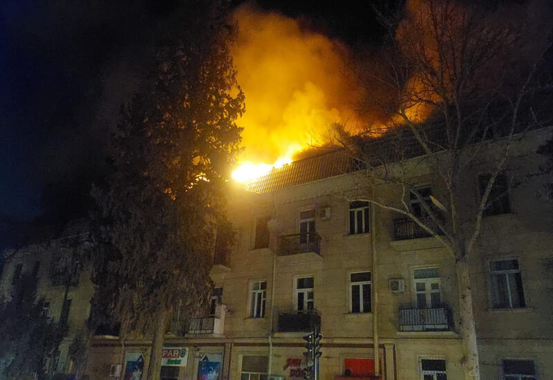 Пожар в Гяндже