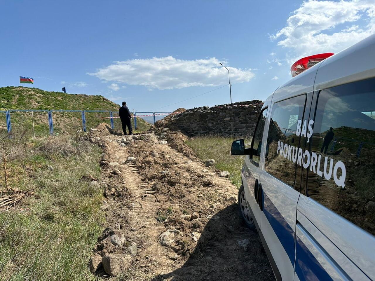 В Ходжалы обнаружены человеческие останки