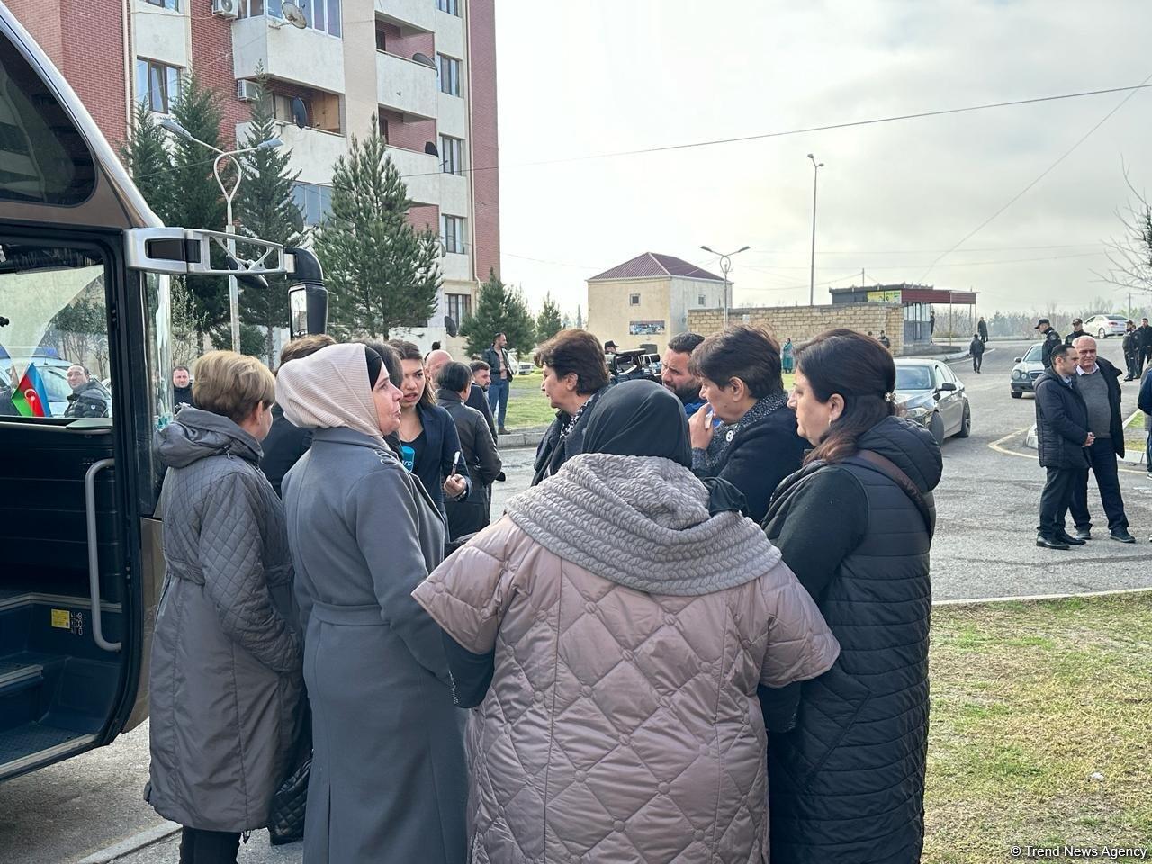 Состоялась церемония прощания с лицами, останки которых были обнаружены в Ходжалы