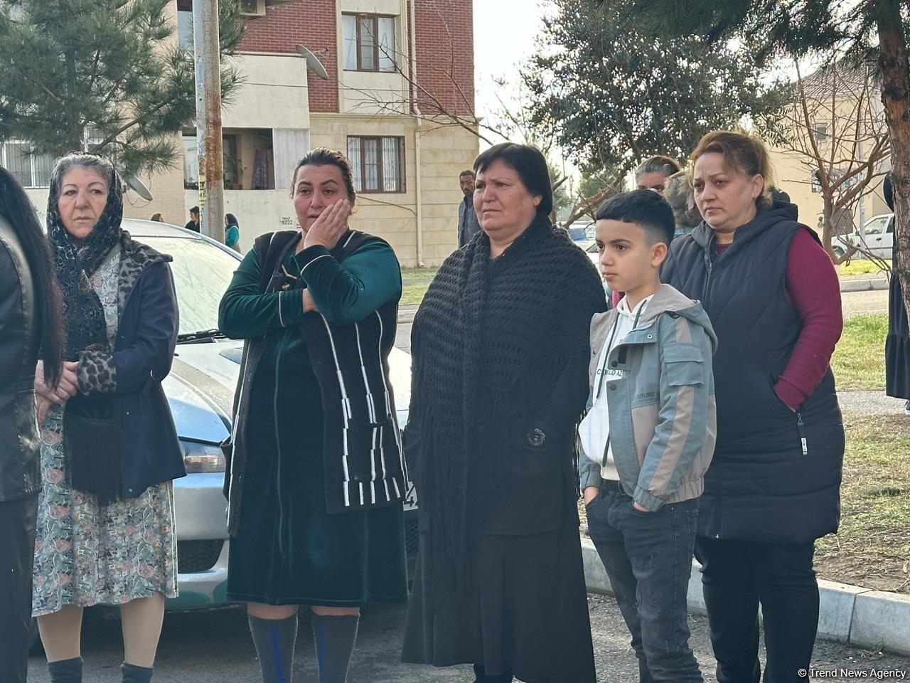 Состоялась церемония прощания с лицами, останки которых были обнаружены в Ходжалы