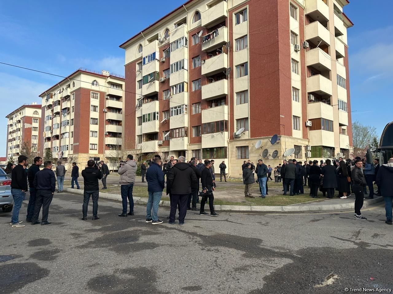 Состоялась церемония прощания с лицами, останки которых были обнаружены в Ходжалы