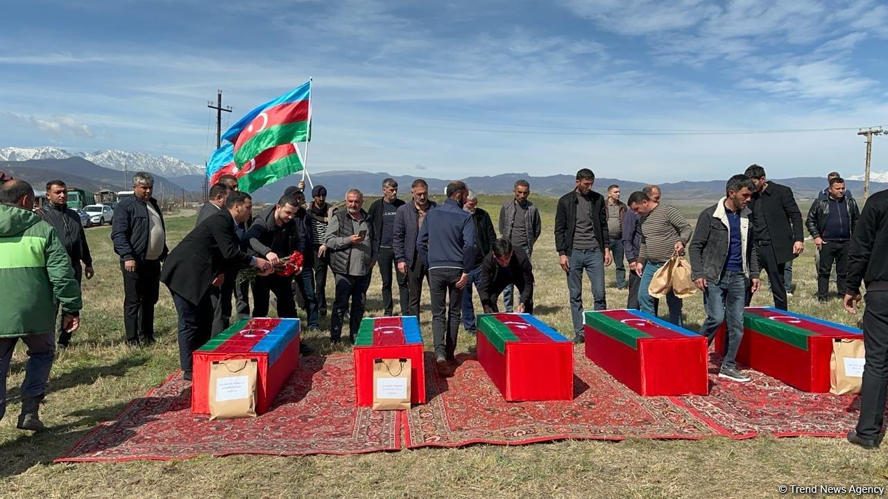В Ходжалы захоронены останки жертв Ходжалинского геноцида