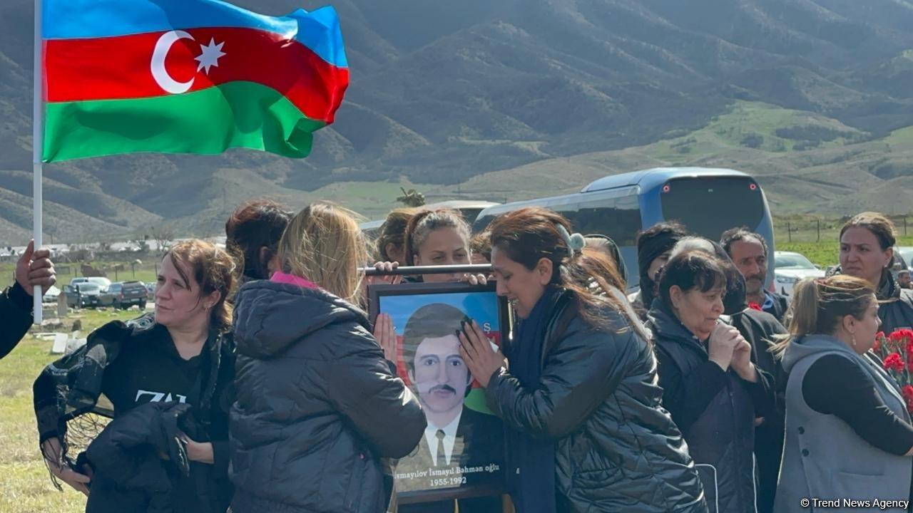 В Ходжалы захоронены останки жертв Ходжалинского геноцида