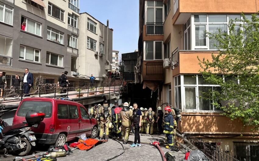 Пожар в Стамбуле