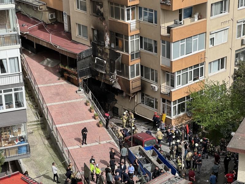 Пожар в Стамбуле