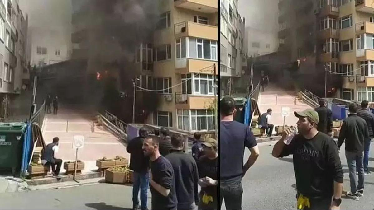 Пожар в Стамбуле