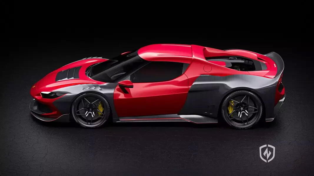 Суперкар Ferrari 296 GTB получил карбоновую «броню»