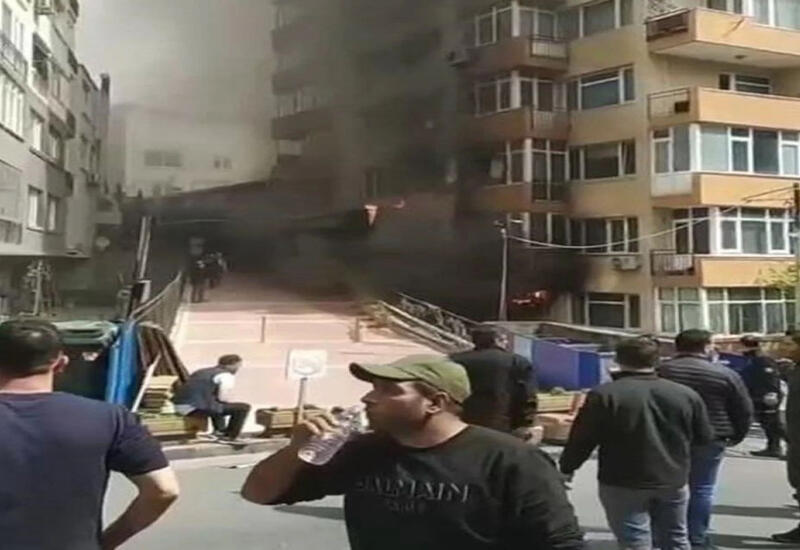 Пожар в Стамбуле
