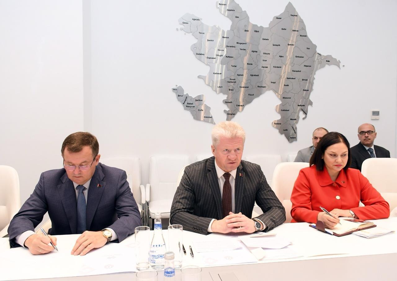 Состоялась встреча министров культуры Азербайджана и Беларуси