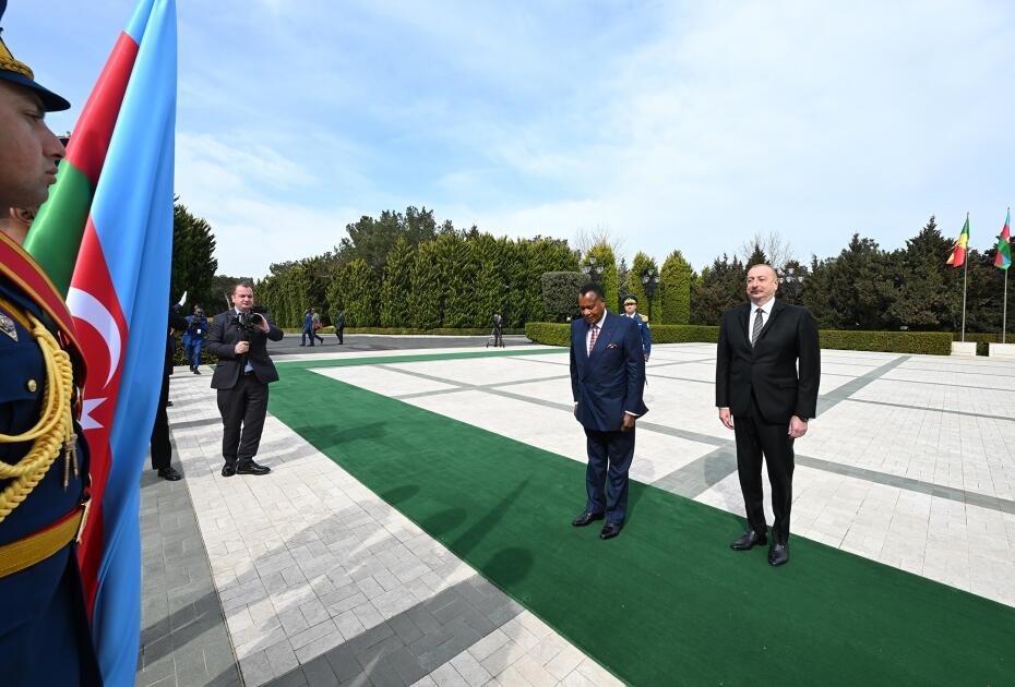 Состоялась церемония официальной встречи Президента Конго Дени Сассу-Нгессо