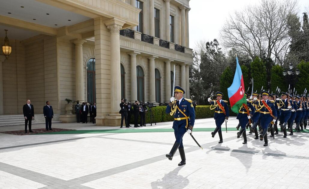 Состоялась церемония официальной встречи Президента Конго Дени Сассу-Нгессо