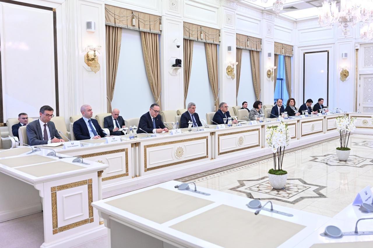 Sahibə Qafarova Konqo prezidenti ilə görüşüb
