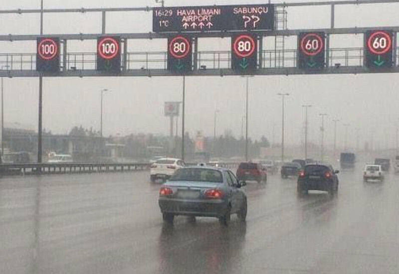 Zığ dairəsi-Hava Limanı yolunda sürət həddi bərpa olunub