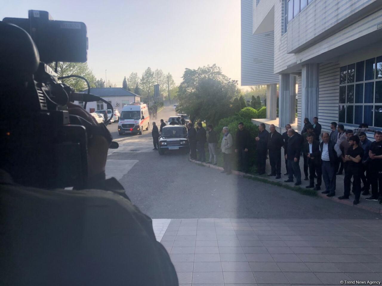 Пострадавшие в результате разрыва мины в Агдаме доставлены в Бардинскую центральную районную больницу
