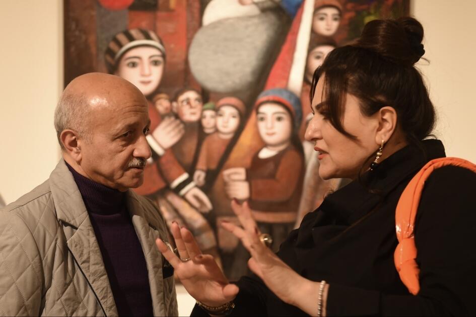 В Музее современного искусства открылась юбилейная выставка народного художника Гаюра Юнуса