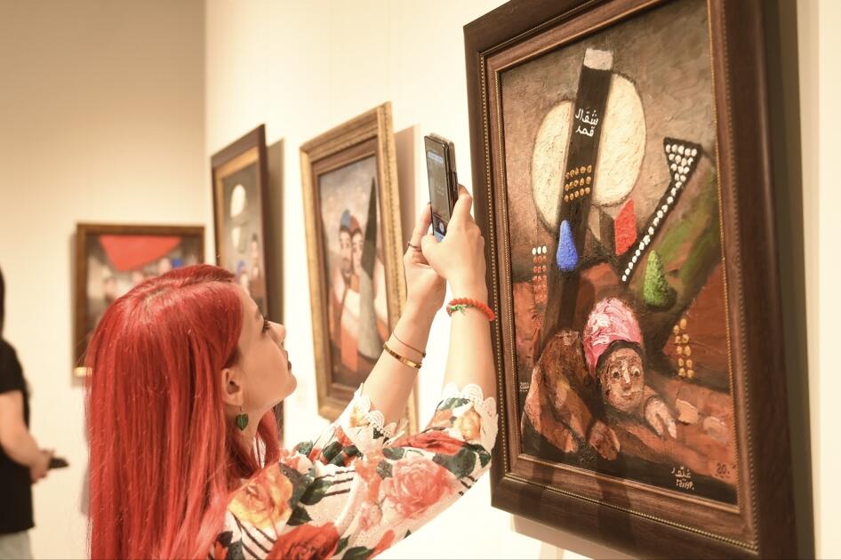 В Музее современного искусства открылась юбилейная выставка народного художника Гаюра Юнуса