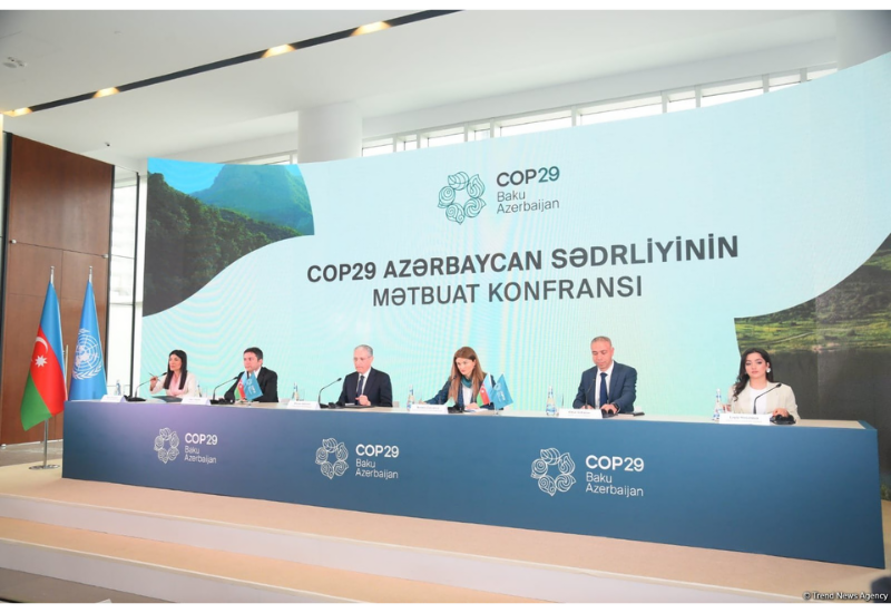 В Баку состоялась пресс-конференция по COP29
