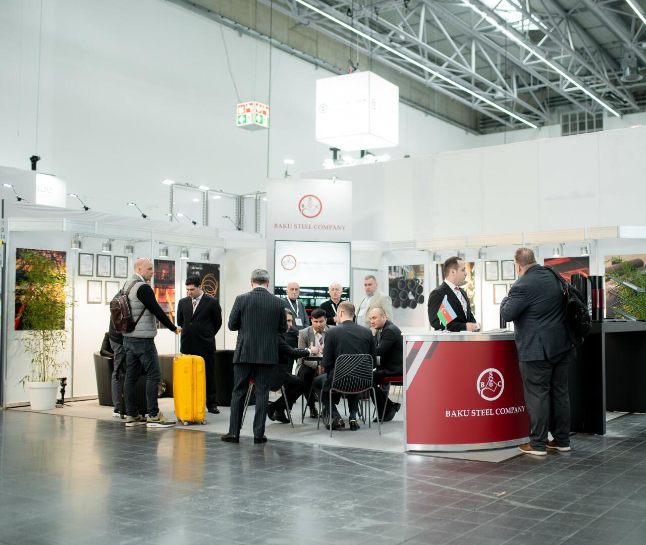 ЗАО «Baku Steel Company» представляет Азербайджан в Дюссельдорфе